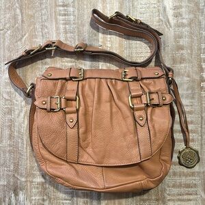 Vince Camuto Flap Front CrossBody Messenger Bag Great for College